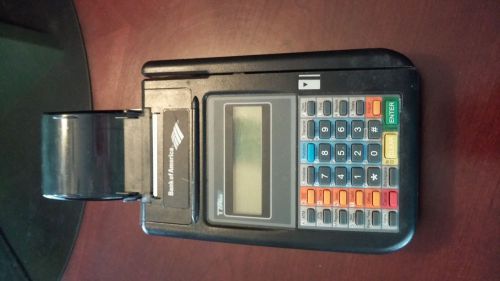 Bank Of America T7plus Credit Card Machine