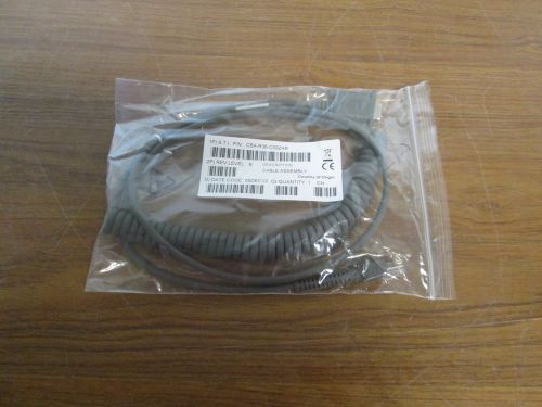 Motorola Symbol CBA-R36-C09ZAR Coiled Cable Assemblies DB9 RS232 9&#039; NEW