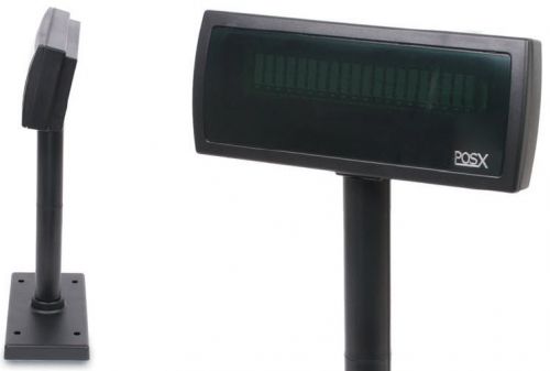 POS-X USB 2 Line 20 Character Customer Pole Display