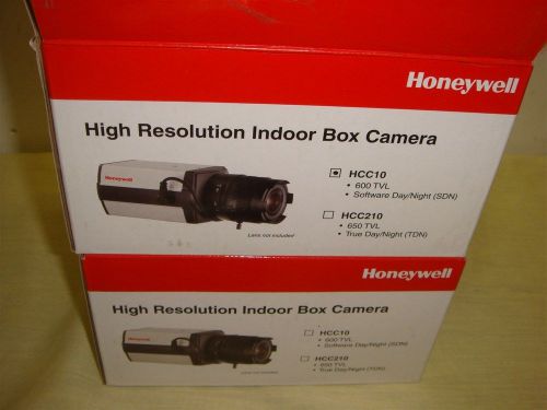 2 HONEYWELL HCC10 HIGH RESOLUTION 600TVL SDN DAY/NIGHT SECURITY CAMERAS -NEW!