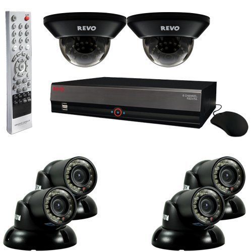 REVO R84D2GT4G-1T 8CH 1TB DVR SURVEILLANCE SYSTEM