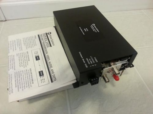 Fiber Options Enclosure Model 502R Rack Mounted card TX