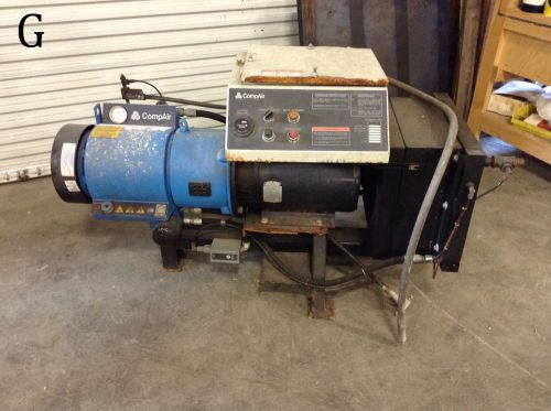 CompAir Rotary Hydrovane Vane Screw Air Compressor 100 PSI 15 HP 230 VAC