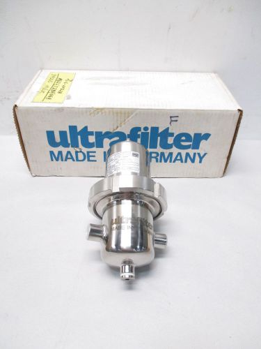 NEW ULTRAFILTER P-EG 0009 STAINLESS 16BAR 3/8IN NPT PNEUMATIC FILTER D416741