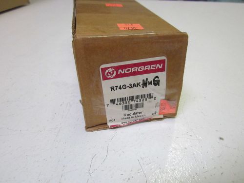 NORGREN R74G-3AK-NMG REGULATOR 1/4&#034;  *USED*