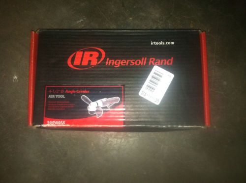 Ingersoll rand 3445max 4-1/2&#034; air tool angle grinder for sale