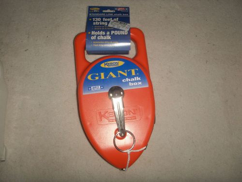 Keson g130 giant standard line chalk box 130 ft. string for sale