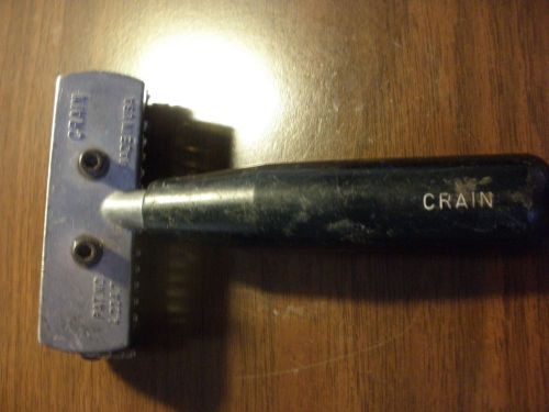 CRAIN Carpet Seam Roller 4&#034; heavy duty metal made in USA