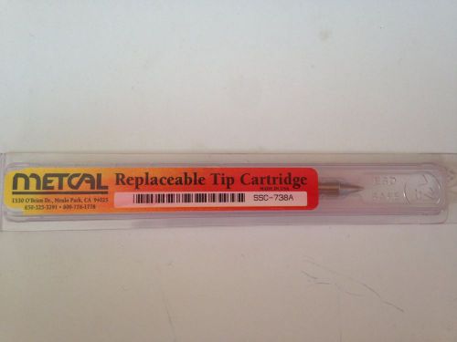 Metcal SSC 738A , 30deg Chisel Tip Solder Cartridge for SP200 Iron ,1.50mm