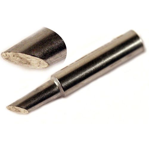 Hakko T18-CF4 T18 Series Face Tinned Beveled Soldering Tip, 45 deg 4.00mm