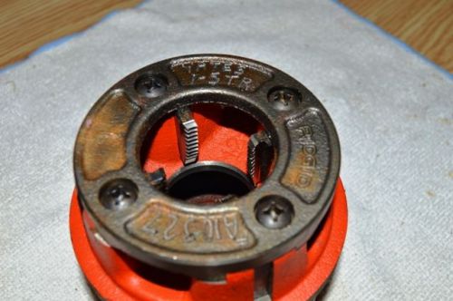 RIDGID 12R SERIES 1 INCH NPT PIPE THREAD DIE HEAD