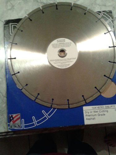 Dixie diamond blade  14x.187x1&#034; dslp77 for sale