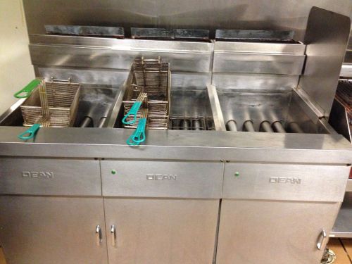 Dean D60G Triple Bay Fryer