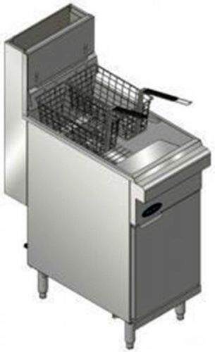 NEW RESTAURANT HEAVY DUTY FULL STAINLESS STEEL Gas OIL Fryer PF-50N