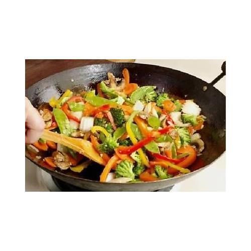 Stir Fry Skillet ROY SF 8 S-8&#034; Aluminum Non-Stick Coating Royal Industries