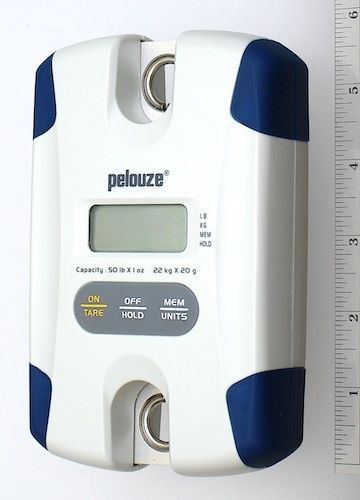 Rubbermaid Pelouze 7750, 50 lb. (22.5Kg) electronic digital hanging scale