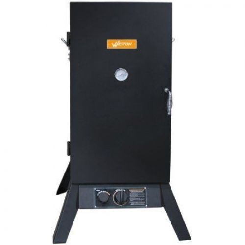 Weston 41-0701-W Vertical Outdoor Propane Smoker, 30&#034;