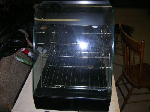 Lighted Curve Glass Food  Display merchandiser Cabinet Case model jj-403