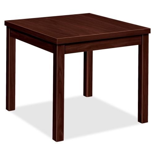 Laminate Occasional Table, Square, 24w x 24d x 20h, Mahogany