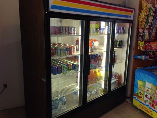 True 3 door refrigerator, reach in cooler, for sale