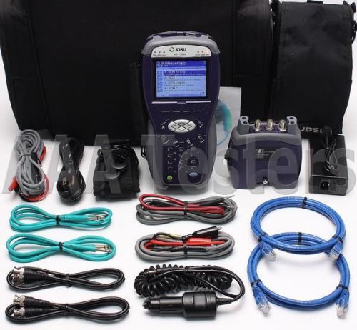 Jdsu acterna hst-3000 tester w/ sim t1 / t3 &amp; bri modules hst3000 hst 3000 for sale