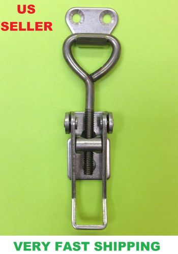 Lot of 12 pcs toggle latch / lock medium size (adjustable type) stainless steel for sale