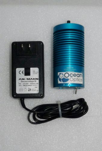 Ocean optics hl-2000-hp tungsten halogen light source vis-nir w/ power supply for sale