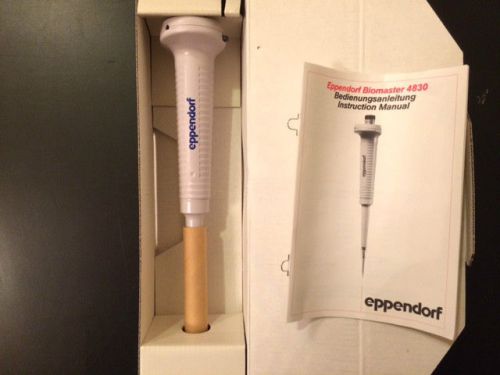 Eppendorf 22 44 050-1, Positive Displacement Pipette, Model 4830, Case of 1