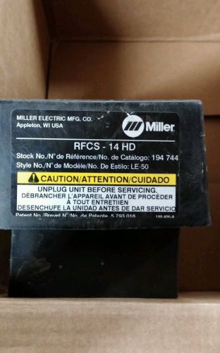 Miller rfcs-14hd foot pedal for tig welder for sale