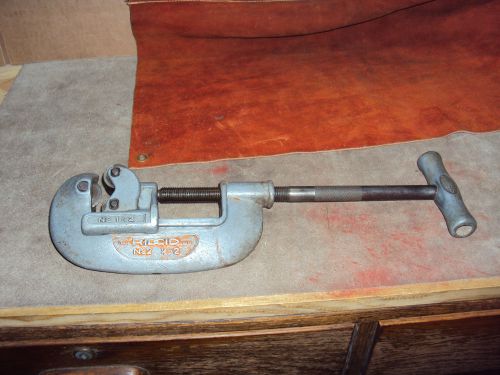 VINTAGE RIDGID NO.1 &amp; 2 HEAVY DUTY PIPE CUTTER