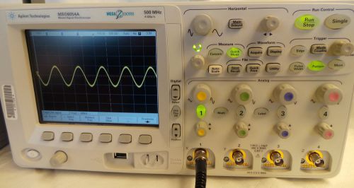 Agilent MSO6054A (CALIBRATED!!) : 500 MHz, 4+16 Ch