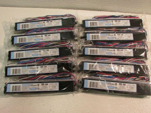 Lot of (10) Phillips Advance Centium ICN-2P32-N Ballast 120/277V