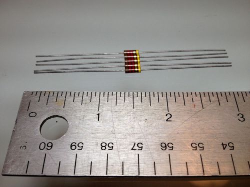 1.2k ohm 1/4 watt 5% Allen &amp; Bradley Resistor (5 pack)