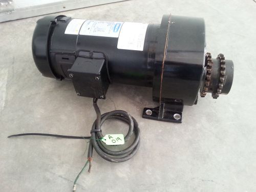 Dayton Model # 6Z415B Gearmotor 1/2 HP 40RPM  90DC 3/4&#034; Shaft With Sprocket