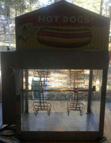 STAR 175 HOT DOG BROILER WITH BUN WARMER