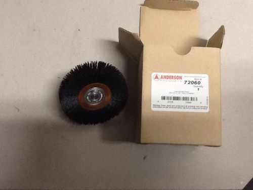 Anderson 4&#034; x 1&#034; Stem Mounted Brush. 3/8&#034; Stem