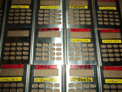 LOT 4 USED Bendix King LAA0640 Metal Stainless Keypad Display DPH DPHX GPH EPH