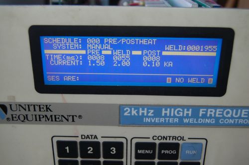 Unitek Miyachi 2kHz High Frequency Inverter Welding Welder HF2/230 Xfmr X11 GUAR