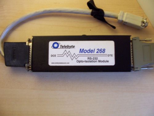 TELEBYTE TECHNOLOGY MODEL 268 RS232 OPTO-ISOLATION MODULE