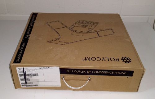 Polycom soundstation ip7000 full duplex ip conference phone 2200-40000-001 ne for sale
