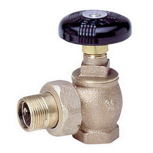 Watts Regulator HWA Series Hot Water Angle Radiator Valve, 1-1/4&#034; Threaded x