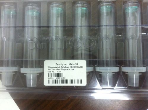 Millipore Amicon Centriprep filter centrifugal devices 4304 15 ml MWCO, 24/PK