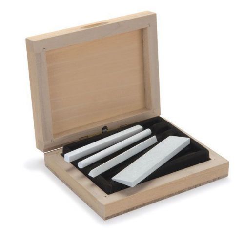 Pinnacle hard white arkansas file set 4 piece for sale