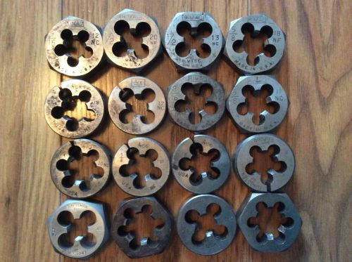 (16) Tap Die Lot Rimac Craftsman Ace