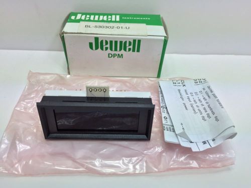 NEW! JEWELL INSTRUMENTS VOLTAGE METER BL-530302-01-U BL53030201U