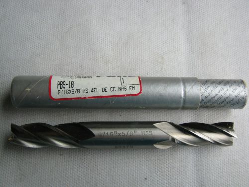 DBL End mill 9/16&#034;