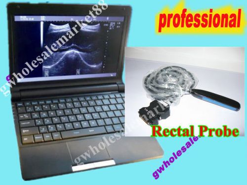 laptop/notebook Ultrasound Scanner Veterinary rectal probe horse cow animal best