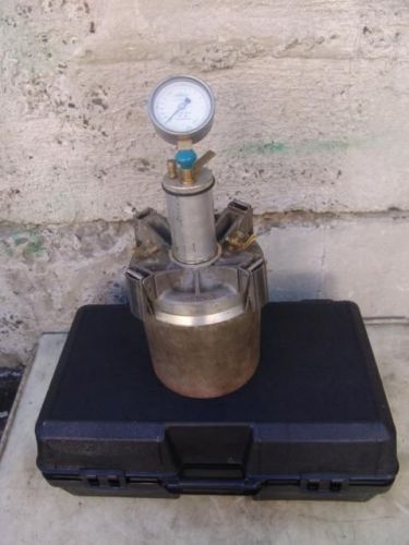 FORNEY LA-316 BRAND PRESS-AIRE METER CONCRETE TESTING POT #2 GOOD SHAPE