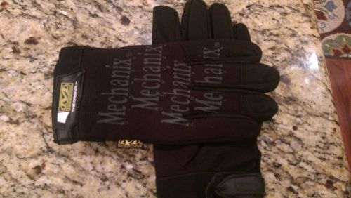 Mechanix wear work gloves black l for sale