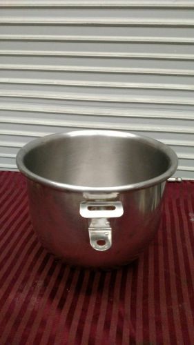 12 Qt Mixing Bowl for 20 Qt Hobart Mixer #2500 Uniworld Univex OEM NSF Stainless